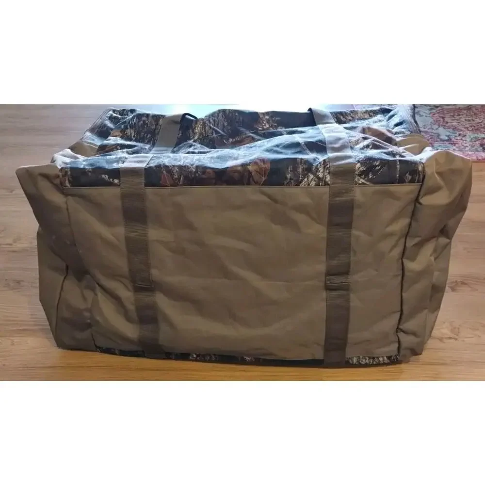 Red Head MASSIVE DELUXE Bass Duck Hunting Camo Duffle Bag Water Resistant 29